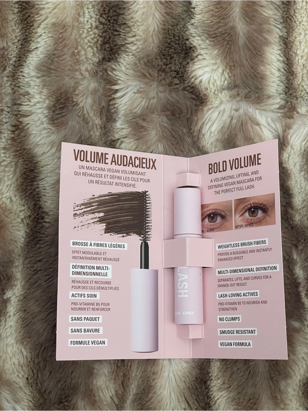 Kylie Cosmetics Kylash Bold Volume Brown Mascara Mini NEW
